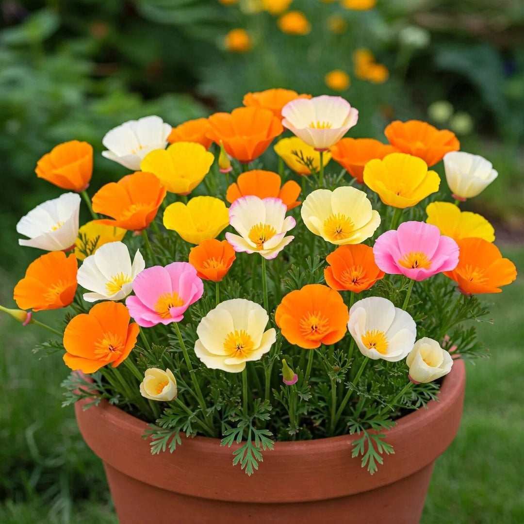 California Poppy flower seeds