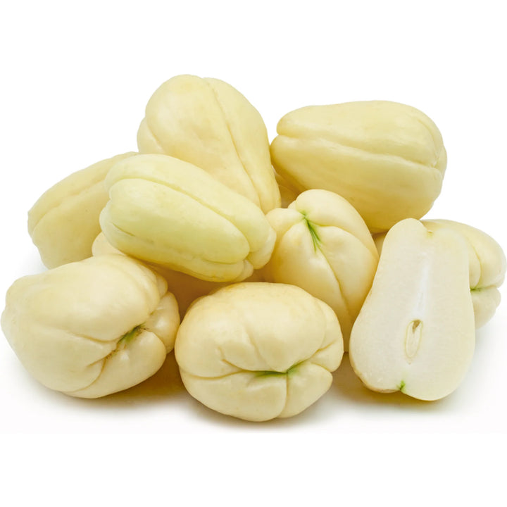 White Chayote Seeds (Sechium edule) – Heirloom, Non-GMO, High Germination Organic Vegetable Garden Seeds
