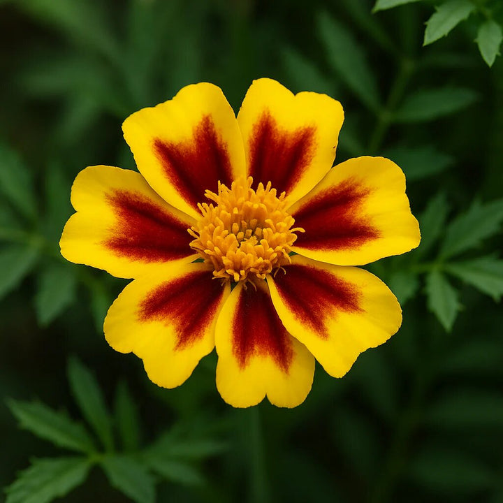 Yellow Red Marigold Tagetes Flower Seeds – Heirloom, Non-GMO, High Germination Seeds