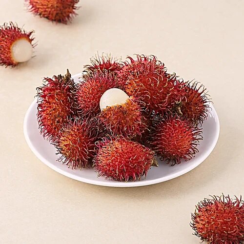 Rambutan Seeds Red for Planting – Heirloom Non-GMO High Germination Organic Garden Seeds