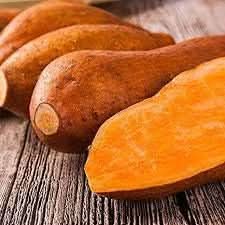 orange yellow sweet potato