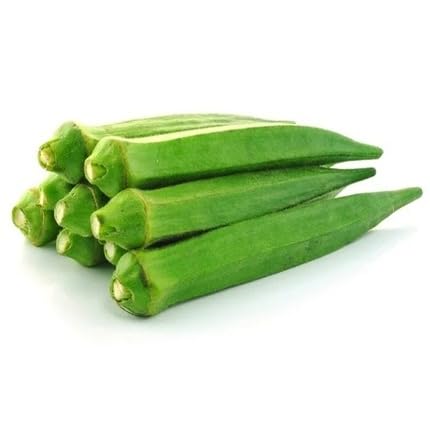 Semillas de Okra Verde – Variedad tradicional, sin transgénicos, alta germinación para jardín orgánico