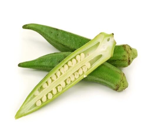 Semillas de Okra Verde – Variedad tradicional, sin transgénicos, alta germinación para jardín orgánico