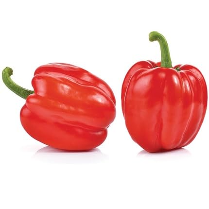 Red Pepper Seeds – Heirloom, Non-GMO, High Germination Organic Garden Seeds Planting