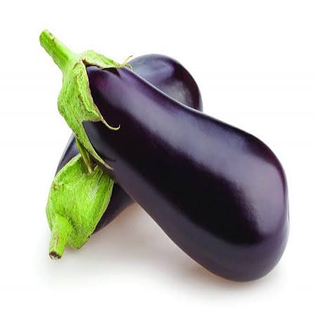 Eggplant Purple Purple – Heirloom, Non-GMO, High Germination Organic Garden Seeds Planting