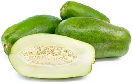 Green Papaya Fruit Seeds – Heirloom, Non-GMO, High Germination Organic Garden Seeds