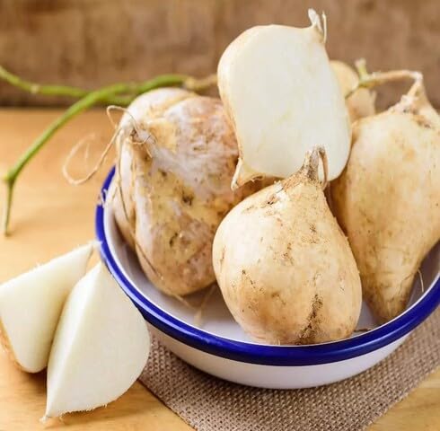 Semillas de jícama blanca - Variedad tradicional, sin OMG, alta germinación, semillas orgánicas para jardín