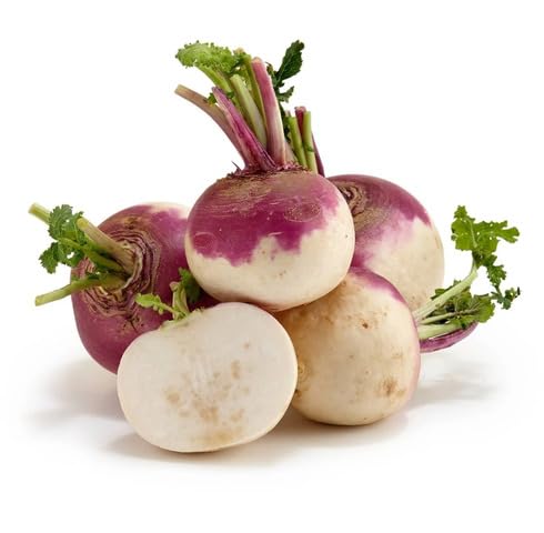 Purple White Rutabaga Seeds – Heirloom, Non-GMO, High Germination Organic Garden Seeds Planting