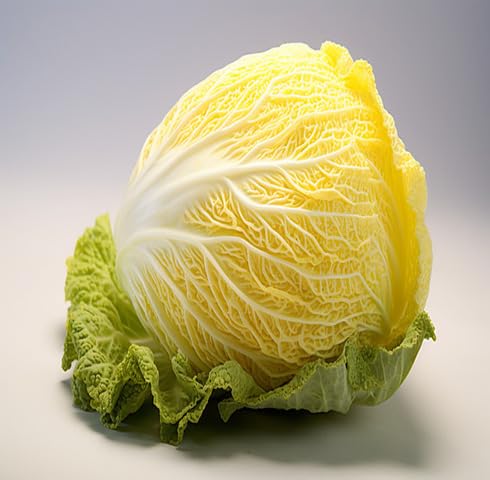 Yellow Cabbage Seeds – Heirloom, Non-GMO, High Germination Organic Garden Seeds Planting
