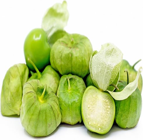 Green Tomatillo Seeds – Heirloom, Non-GMO, High Germination Organic Garden Seeds Planting