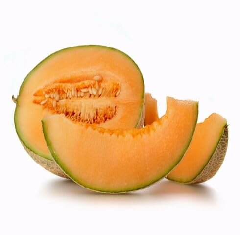 Orange Yubari Melon Seeds – Heirloom, Non-GMO, High Germination Organic Garden Seeds