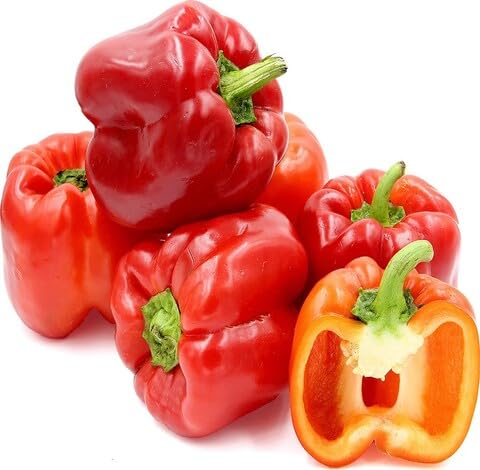 Red Pepper Seeds – Heirloom, Non-GMO, High Germination Organic Garden Seeds Planting