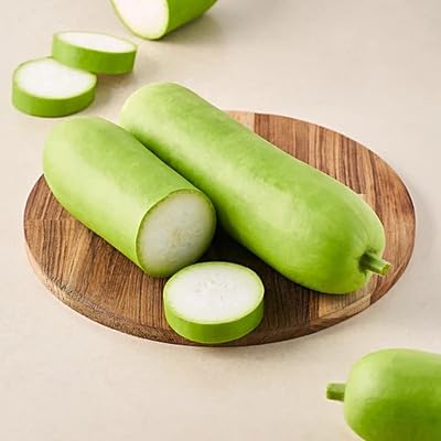 Grüne Flaschenkürbis Samen – Alte Sorte, gentechnikfrei, hohe Keimrate Bio-Gartensamen zum Pflanzen