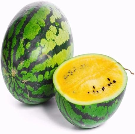 Yellow Watermelon Seeds for Planting | Heirloom Non-GMO Organic Garden Seeds