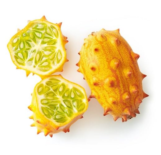 Kiwano Melon Fruit Seeds Yellow – Heirloom, Non-GMO, High Germination Organic Garden Seeds