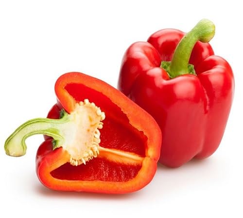 Red Pepper Seeds – Heirloom, Non-GMO, High Germination Organic Garden Seeds Planting