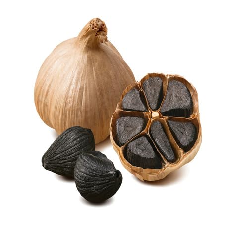 Schwarzer Knoblauch Samen – Alte Sorte, Non-GMO, hohe Keimrate, Bio Garten Samen zum Anpflanzen