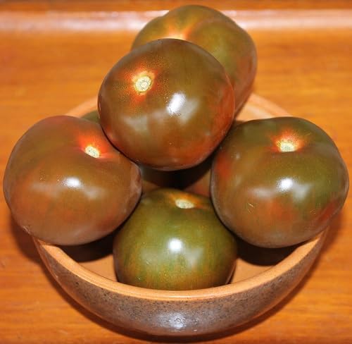 Brown Tomato Seeds – Heirloom, Non-GMO, High Germination Organic Garden Seeds Planting