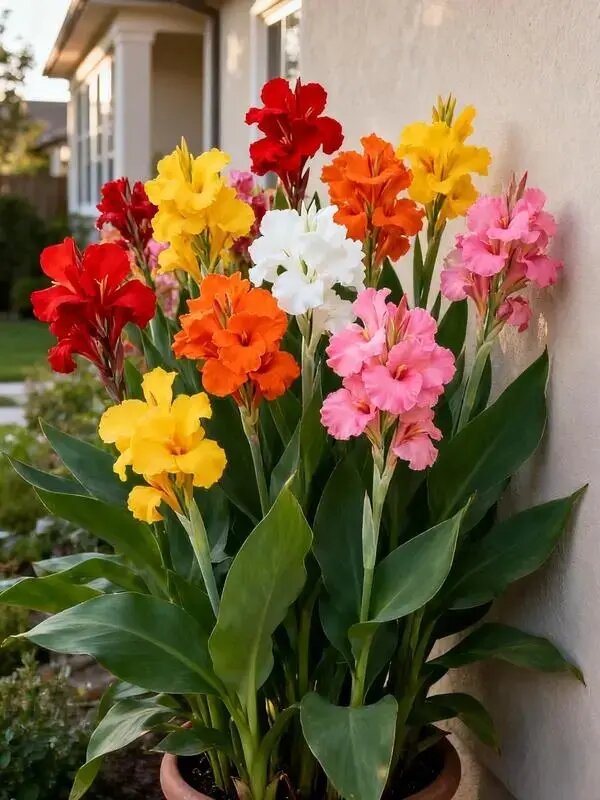 Mixed Canna Flower Seeds – Heirloom, Non-GMO, High Germination Seeds for Planting