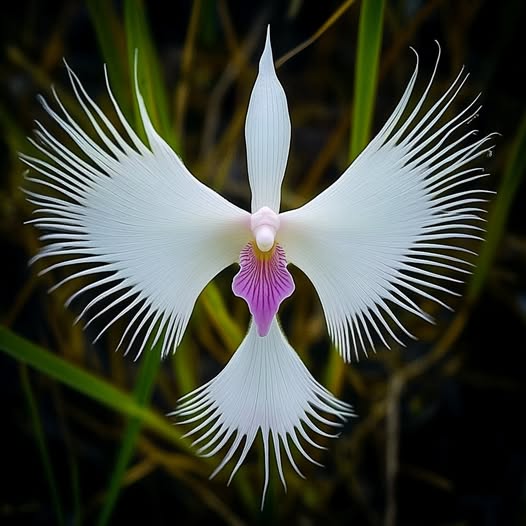 Pink Egret Orchid Flower Seeds – Heirloom Non-GMO High Germination Seeds