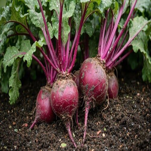 Purple Beetroot Seeds – Heirloom, Non-GMO, High Germination Organic Garden Seeds Planting
