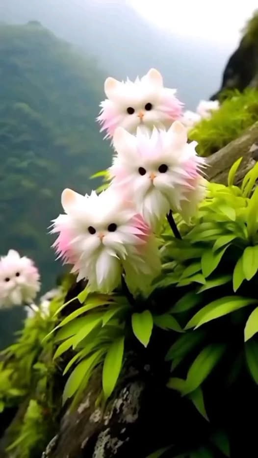 Cute Pink Cat&