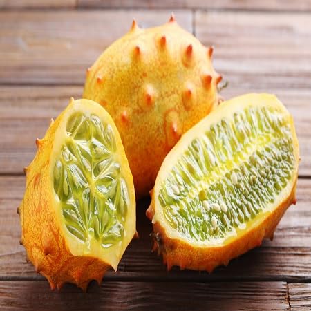 Kiwano Seeds – Heirloom, Non-GMO, High Germination Organic Garden Seeds