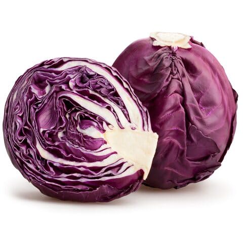 Purple Cabbage Seeds – Heirloom, Non-GMO, High Germination Organic Garden Seeds Planting
