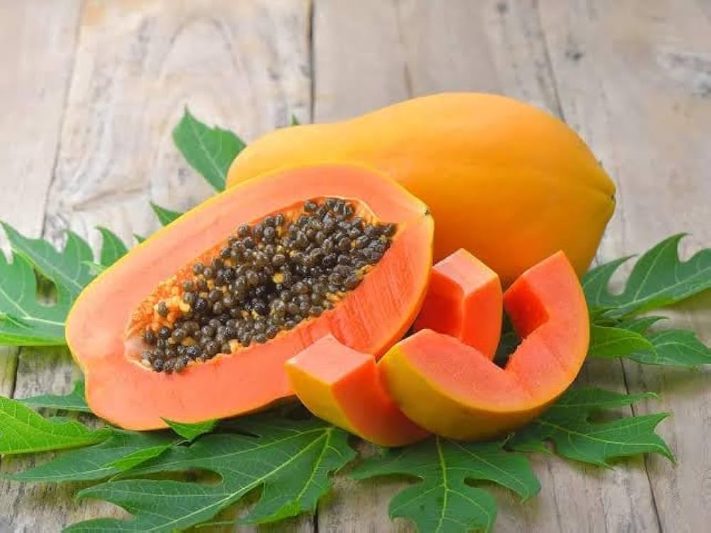 Papaya Fruit Organic Seeds for Planting – Heirloom Non-GMO, High Germination Organic Garden Seeds
