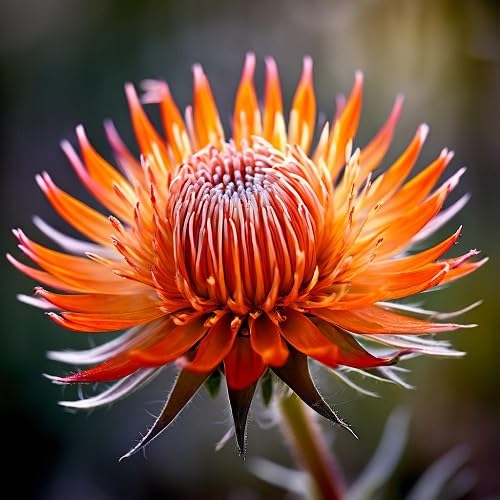 Red Protea Flower Seeds Heirloom Non-GMO High Germination Organic Garden Seeds for Planting
