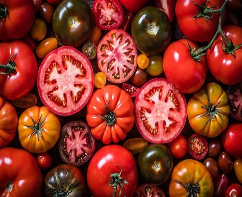 Tomato Vegetable Seed – Heirloom, Non-GMO, High Germination Organic Garden Seeds Planting