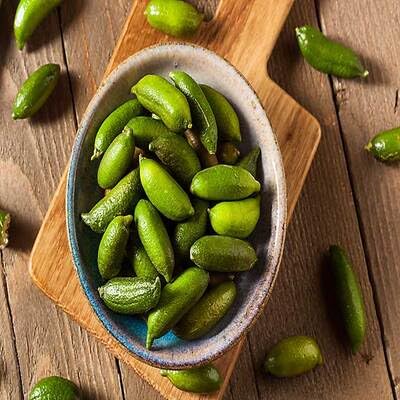 Green Finger Lime Seeds – Heirloom, Non-GMO, High Germination Organic Garden Seeds