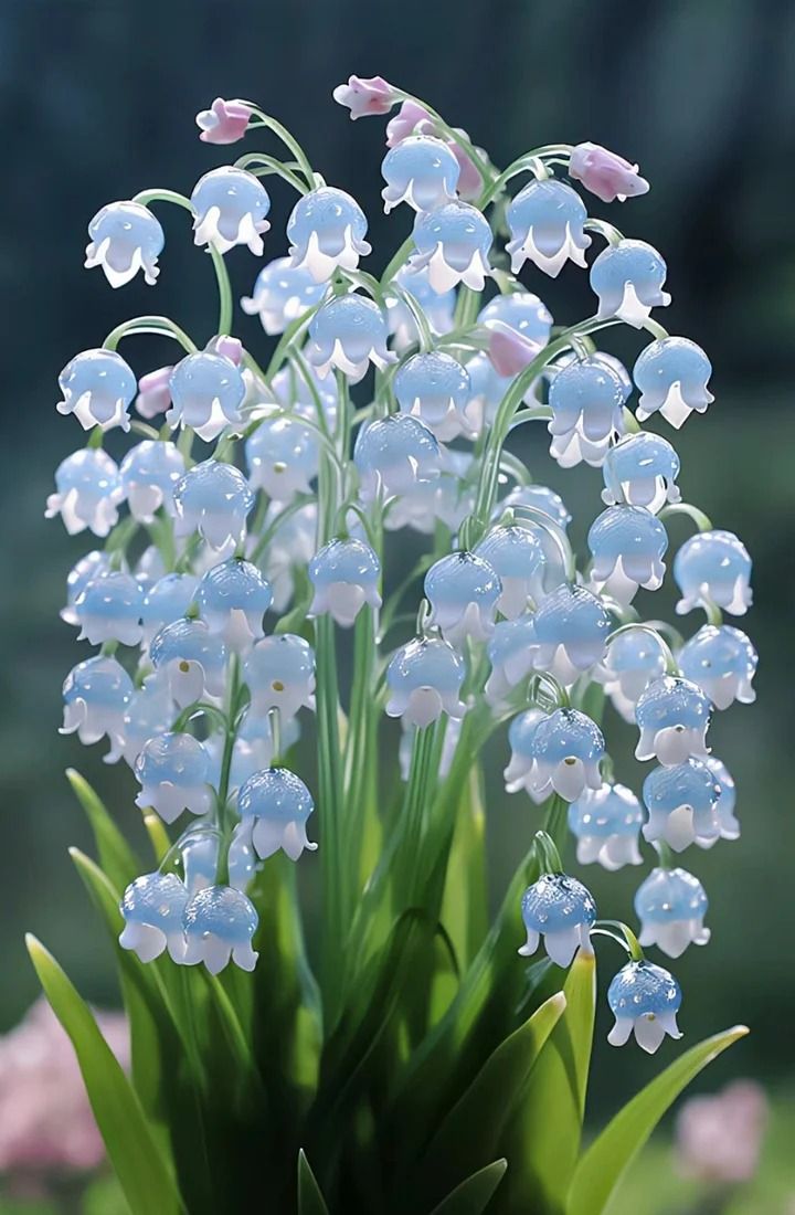 Lily The Valley Flower Seeds Blue – Heirloom, Non-GMO, High Germination Seeds