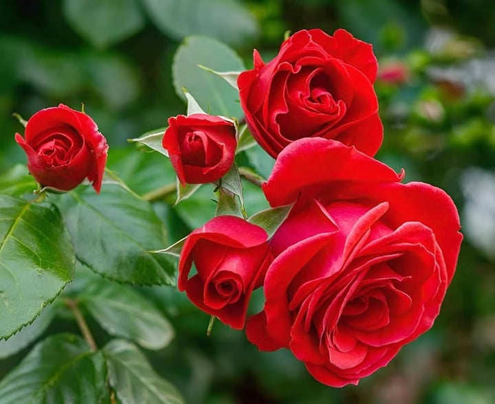 Giant Blooming Red Rose Flower Seeds – Heirloom Non-GMO Seeds