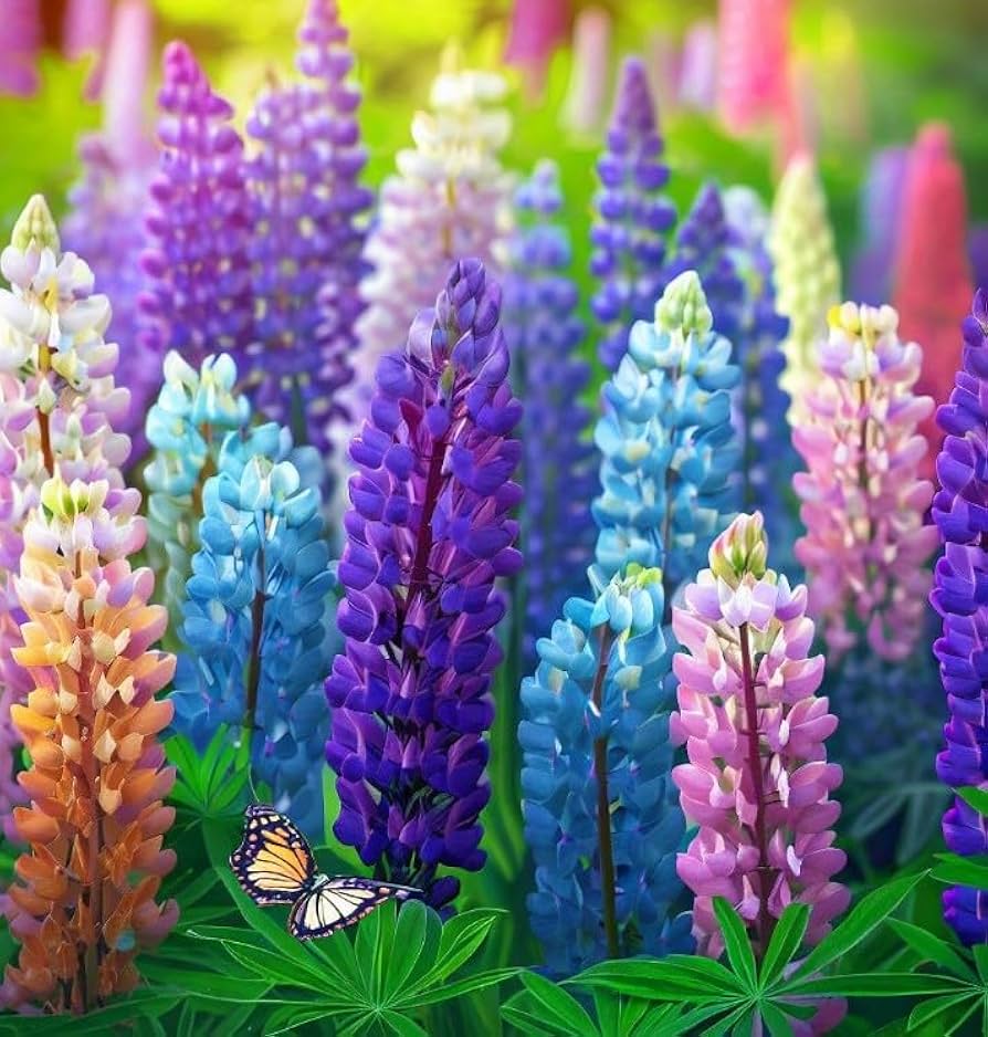 lupine for flower seeds