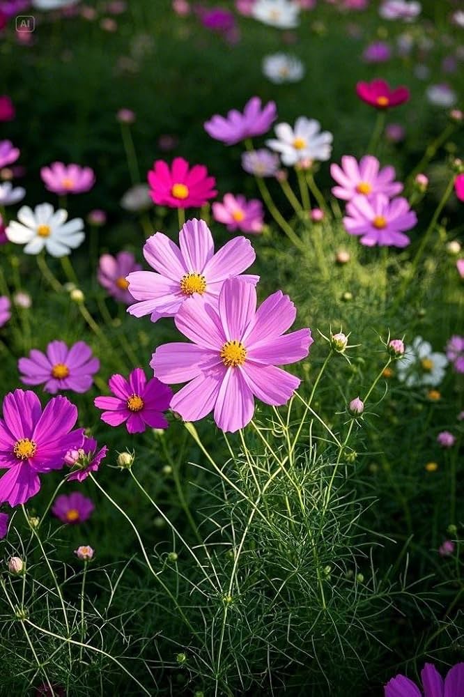 Mixed Cosmos Flower Seeds for Planting – Heirloom Non-GMO High Germination Seeds