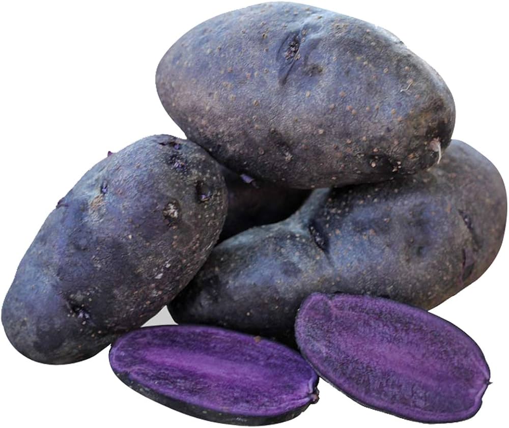 Purple Potato – Heirloom, Non-GMO, High Germination Organic Garden Seeds