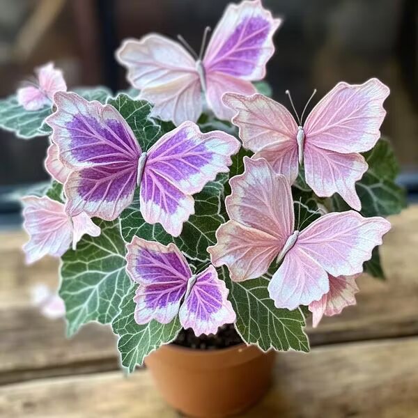 Pink Moonlight Butterfly Begonia Flower Seeds – Heirloom, Non-GMO Seeds