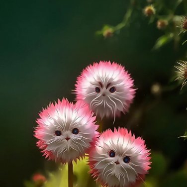Red Cat Face Flower Seeds – Heirloom, Non-GMO, High Germination Seeds for Planting