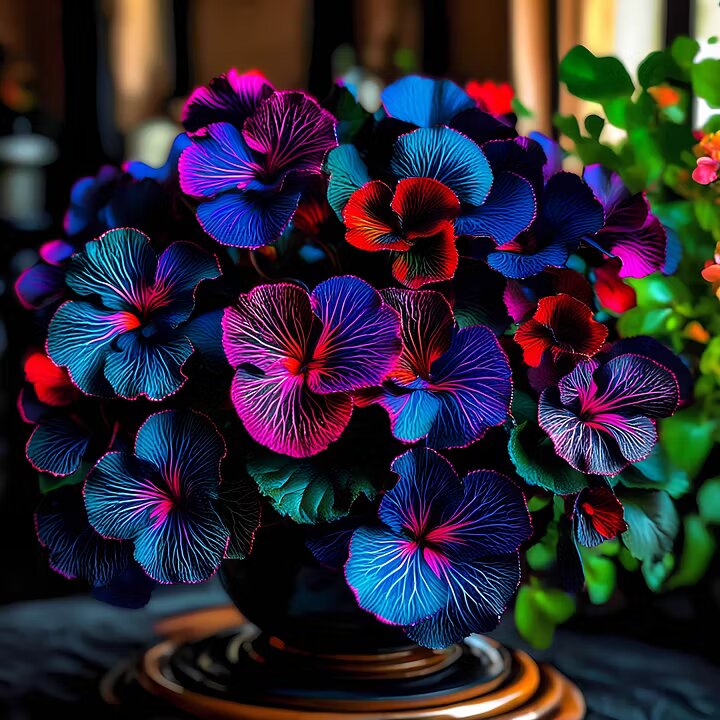 Moonlight Butterfly Begonia Flower Seeds Heirloom Non-GMO High Germination Seeds for Planting