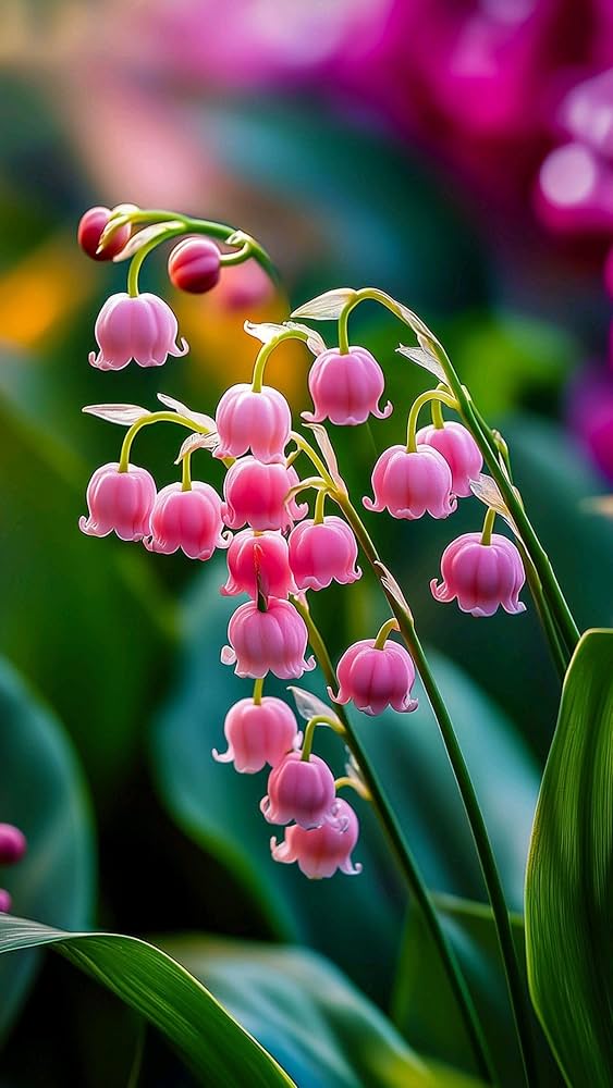 Pink Lily of the Valley Flower Seeds – Seeds for Planting, Heirloom, Non-GMO, High Germination Organic Garden Seeds