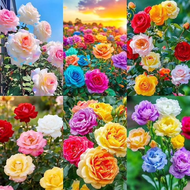 Rugosa-Rosen-Samenmischung – alte Sorte, gentechnikfrei, hohe Keimfähigkeit, Bio-Gartensamen zum Pflanzen