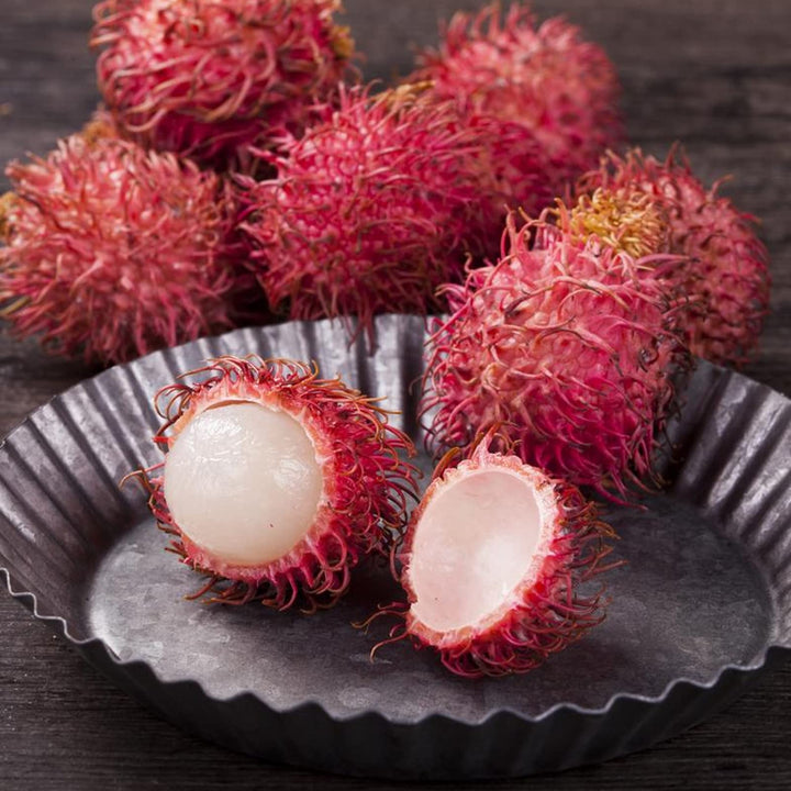 Rambutan Seeds Red for Planting – Heirloom Non-GMO High Germination Organic Garden Seeds
