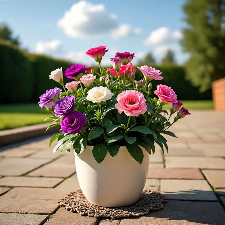 Eustoma Flower Seeds Mixed – Heirloom, Non-GMO, High Germination Seeds