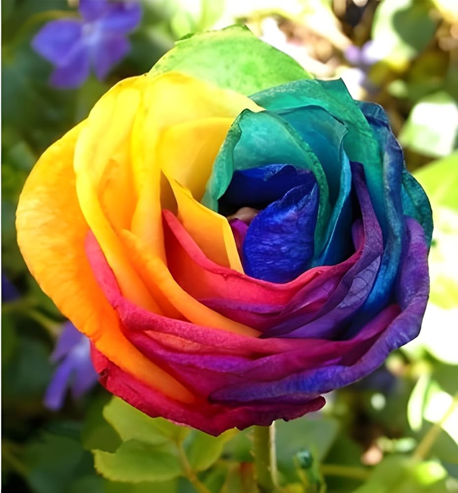 rainbow rose flower seeds