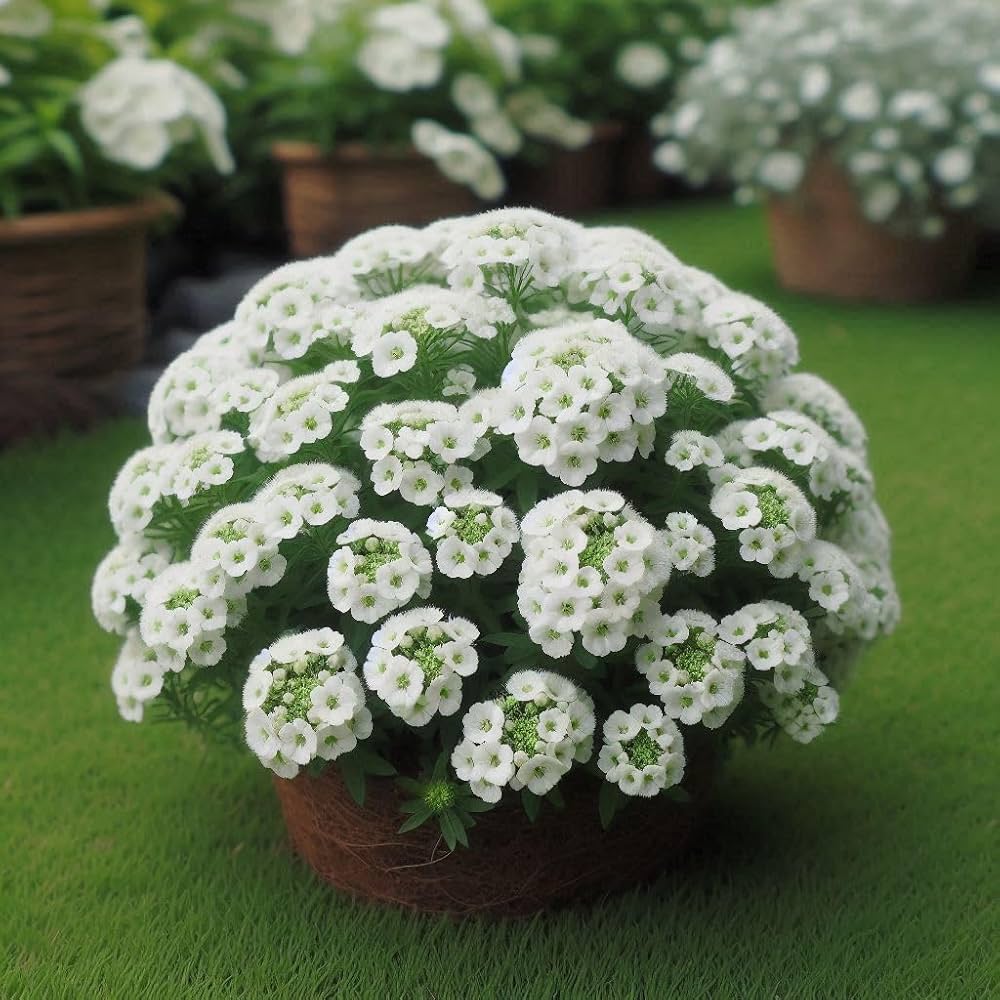 alyssum lobularia flower seeds