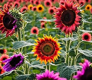 mini rainbow flower seeds