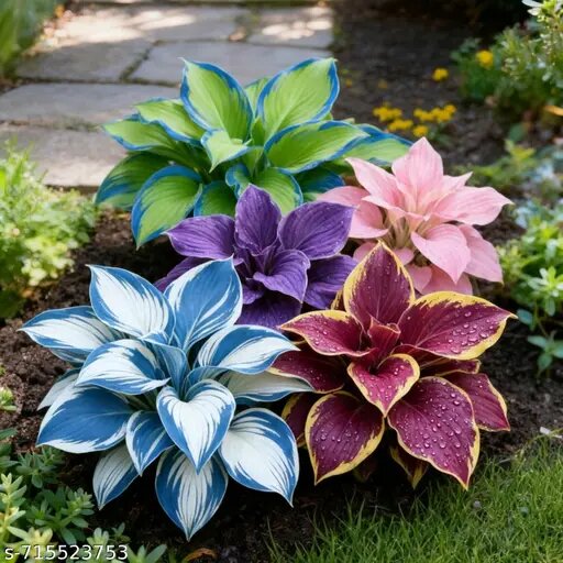 Mixed Hosta Flower Seeds – Heirloom, Non-GMO, High Germination Seeds