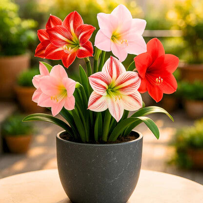 Amaryllis Flower Seeds For Planting Mixed – Heirloom, Non-GMO, High Germination Seeds