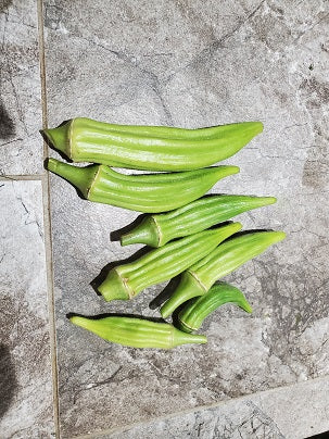 Baby Bubba Hybrid Okra Seeds – Heirloom Non-GMO High Germination Seeds